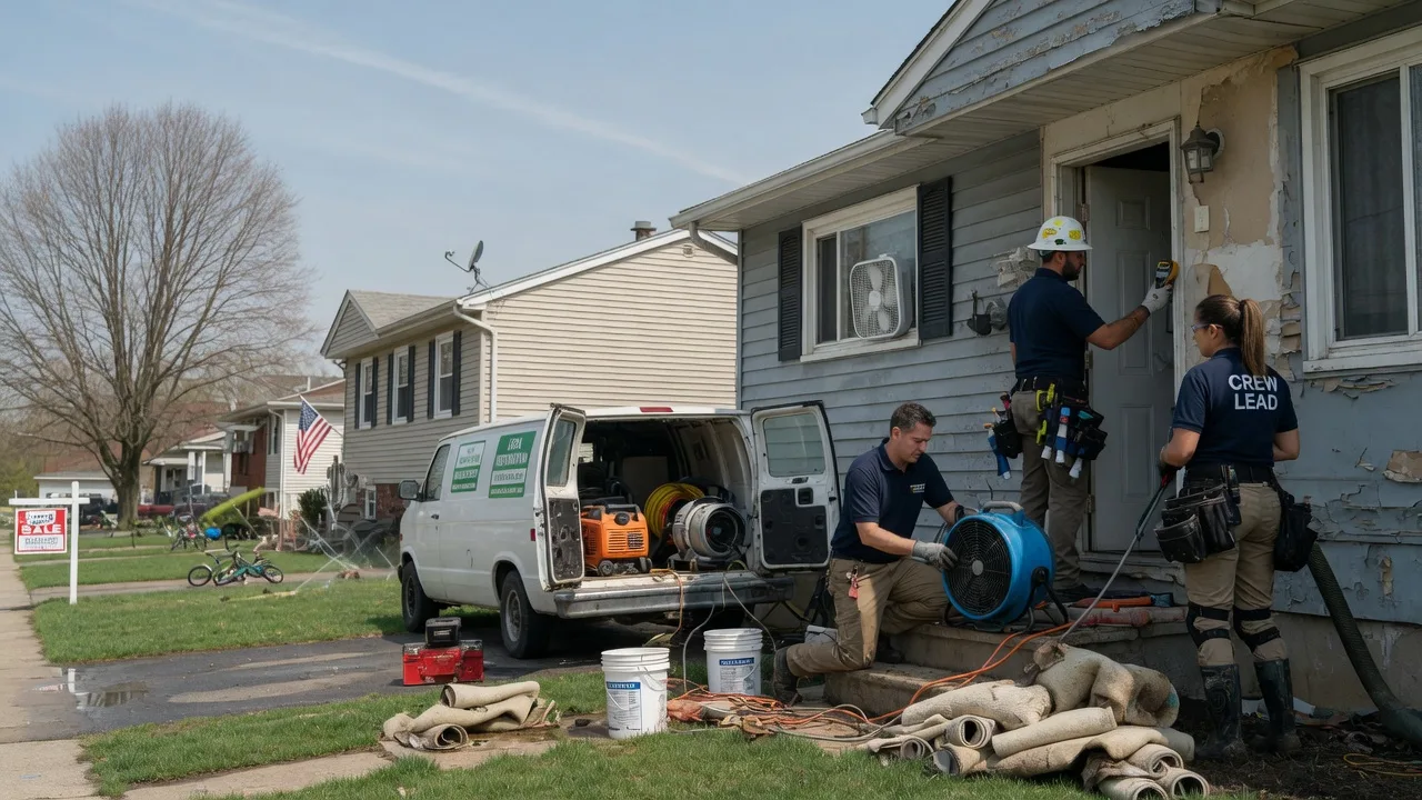 Flood Cleanup in Saint Benedict, OR near me