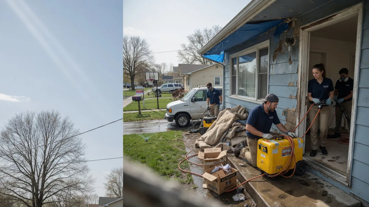Basement Flood Cleanup in Saint Benedict, OR near me